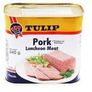 Thịt heo hộp hiệu Tulip Pork Luncheon Meat 340gr